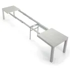 Uitschuifbare melamine houten tafel tot 470 cm Made in Italy – Gordito Viadurini