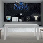 Uitschuifbare melamine houten tafel tot 470 cm Made in Italy – Gordito Viadurini