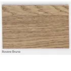 Tafel in gefineerd geknoopt eikenhout en metalen poten Made in Italy - Vicente Viadurini