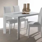 Gehard glas tafel met mono strekt zich uit om te boeken Phoenix Viadurini