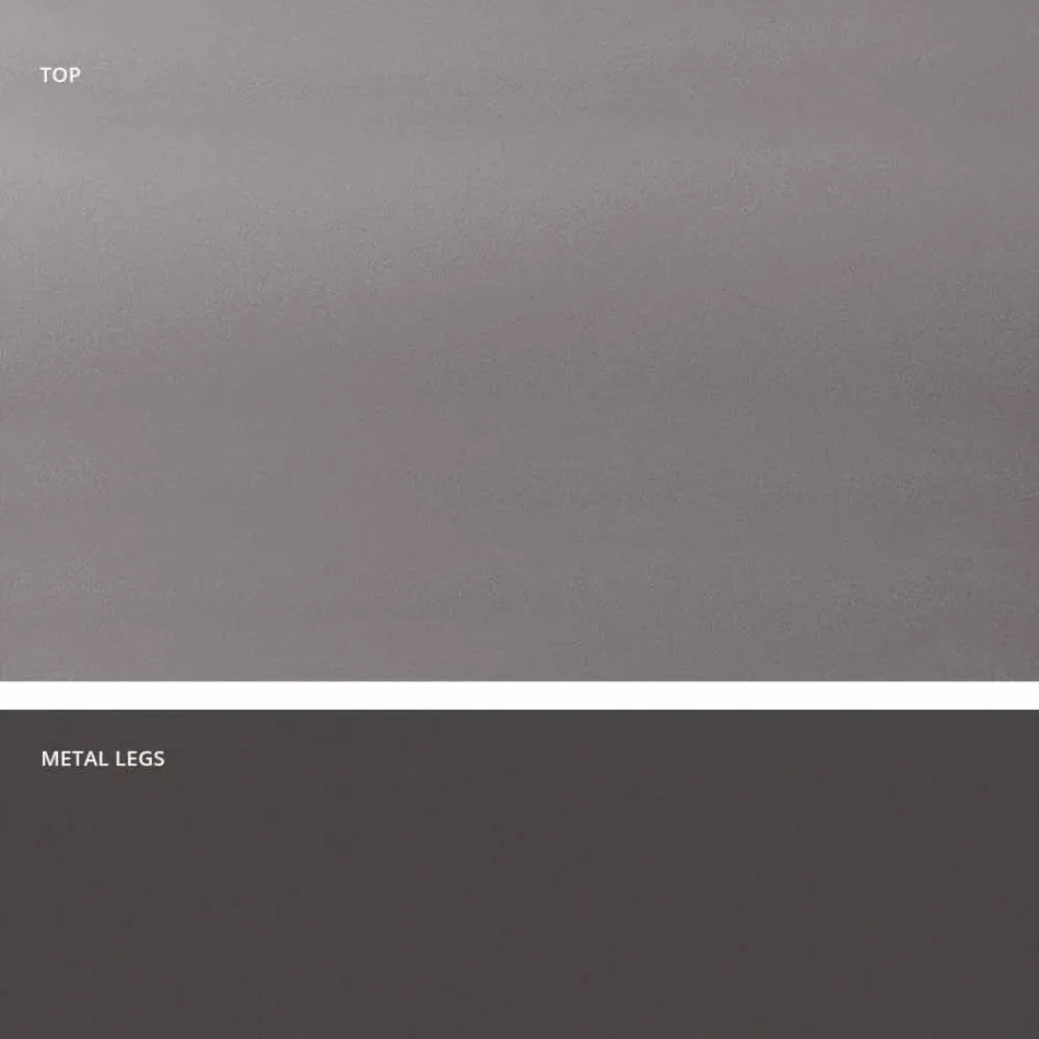 Moderne design gehard glazen tafel gemaakt in Italië, Mitia Viadurini