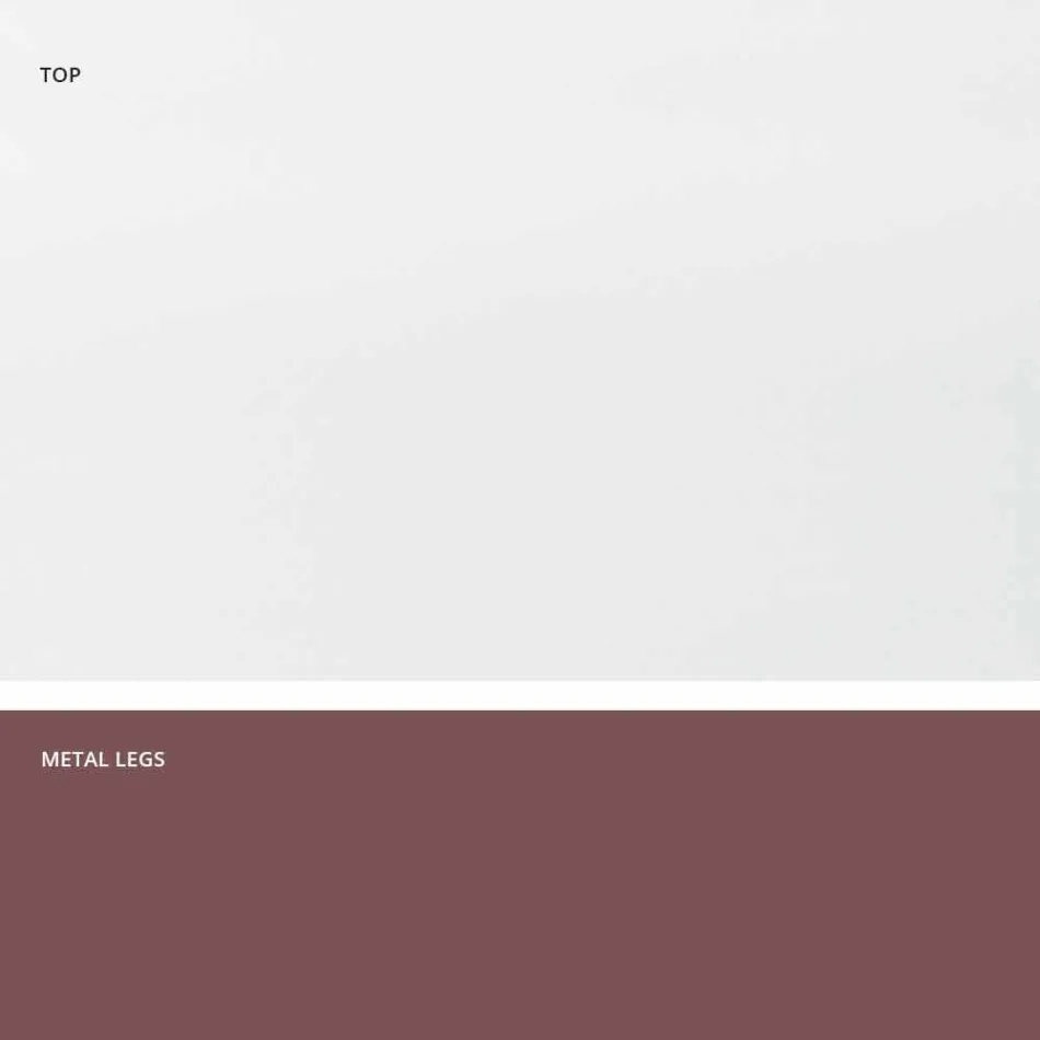 Moderne design gehard glazen tafel gemaakt in Italië, Mitia Viadurini