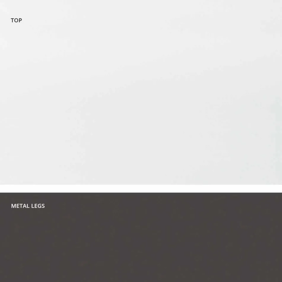 Moderne design gehard glazen tafel gemaakt in Italië, Mitia Viadurini