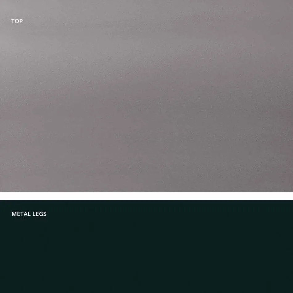 Gehard glazen tafel van modern design geproduceerd in Italië, Clark Viadurini