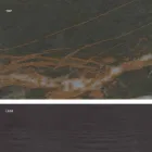 Moderne design glazen keramische tafel gemaakt in Italië, Egisto Viadurini