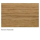 Tafel voor binnen met eikenhouten blad en poten Made in Italy - Geolier Viadurini