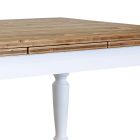 Uitschuifbare salontafel in Noordse spar Made in Italy - Benidorm Viadurini
