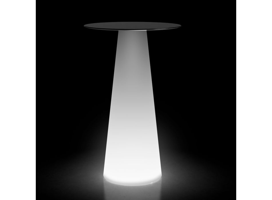 Hooglichttafel voor buiten met LED in Hpl en polyethyleen Made in Italy - Forlina Viadurini