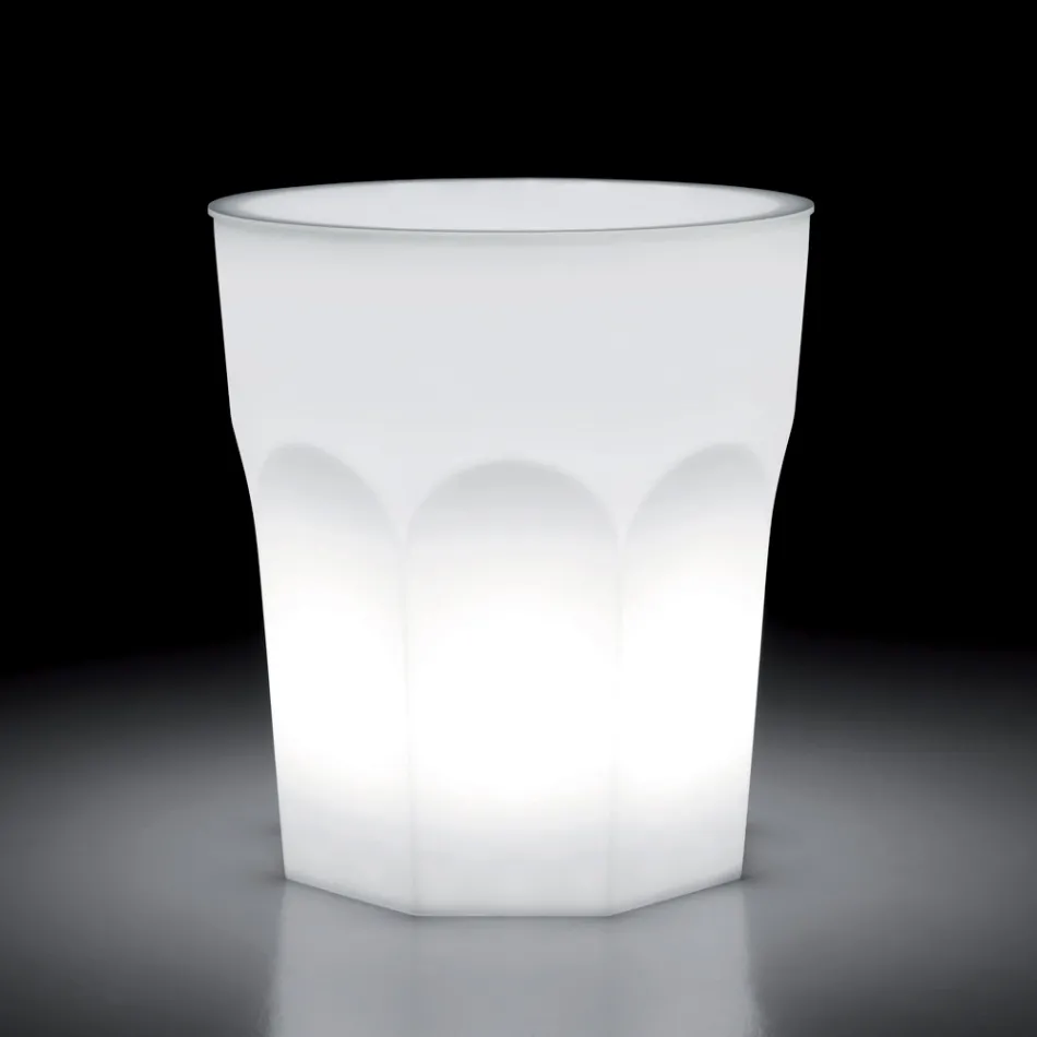 Outdoor design lichttafel in polyethyleen en HPL Made in Italy - Pucca Viadurini