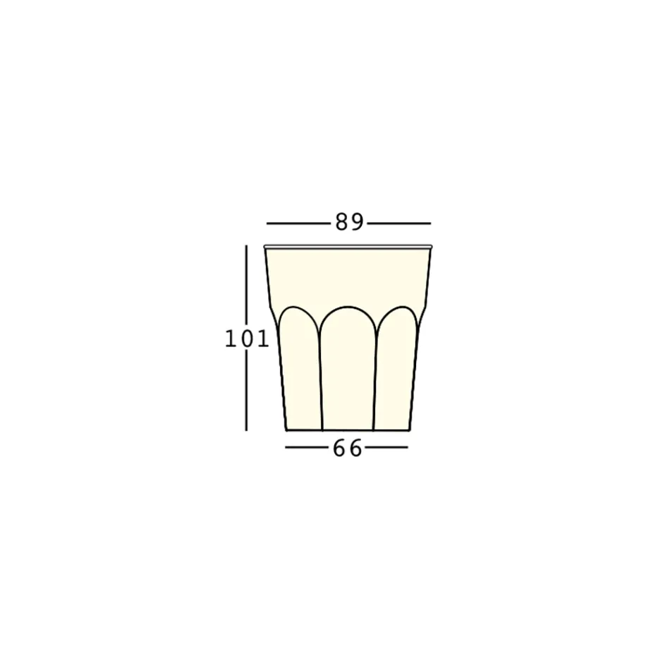 Outdoor design lichttafel in polyethyleen en HPL Made in Italy - Pucca Viadurini