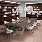 Vergadertafel in melamine van Andrea Stramigioli - Butterfly Viadurini