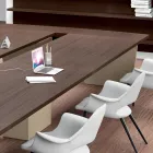 Vergadertafel in melamine van Andrea Stramigioli - Butterfly Viadurini