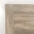 Moderne uitschuifbare tafel tot 260/280 cm in hout en metaal - Teramo Viadurini