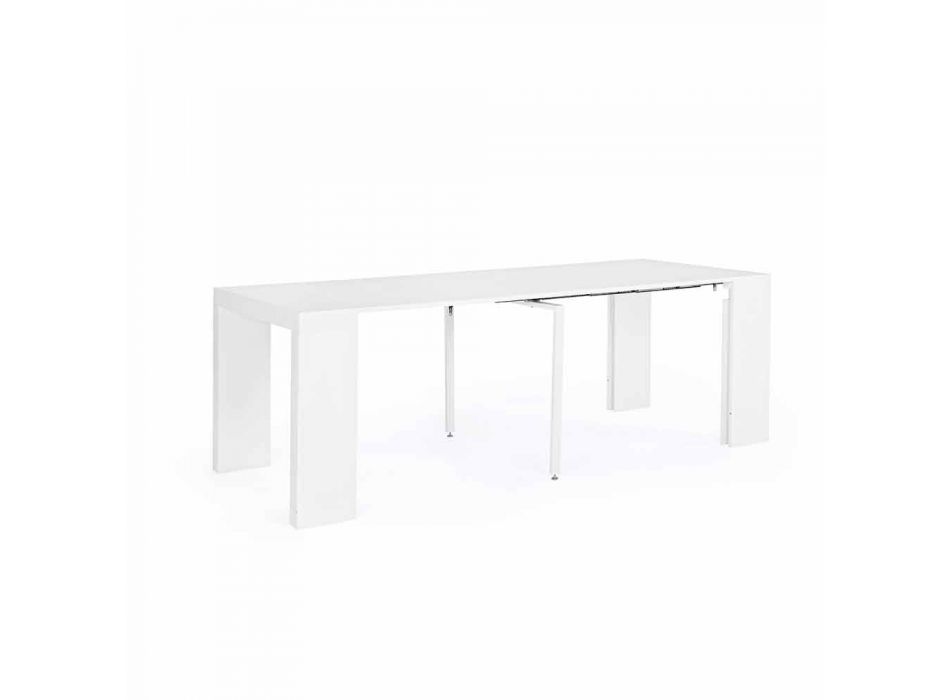 Moderne uitschuifbare tafel tot 270 cm in gelakt Mdf Homemotion - Cush Viadurini