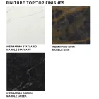 Moderne uitschuifbare tafel tot 278 cm in keramiek Made in Italy - Dalmatiër Viadurini