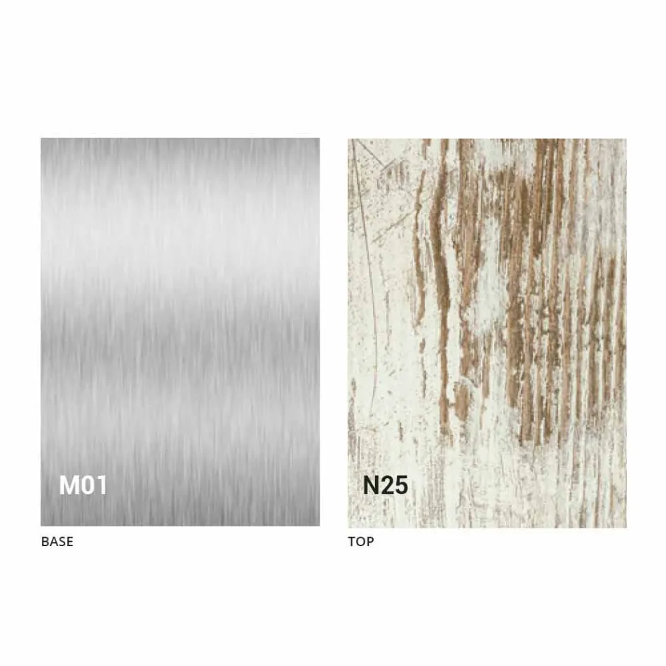 Moderne uitschuifbare tafel tot 480 cm in hout Made in Italy - Michael Viadurini