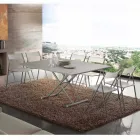 Tafel of salontafel uitbreidbaar ontwerp veredeld Nuoro Viadurini