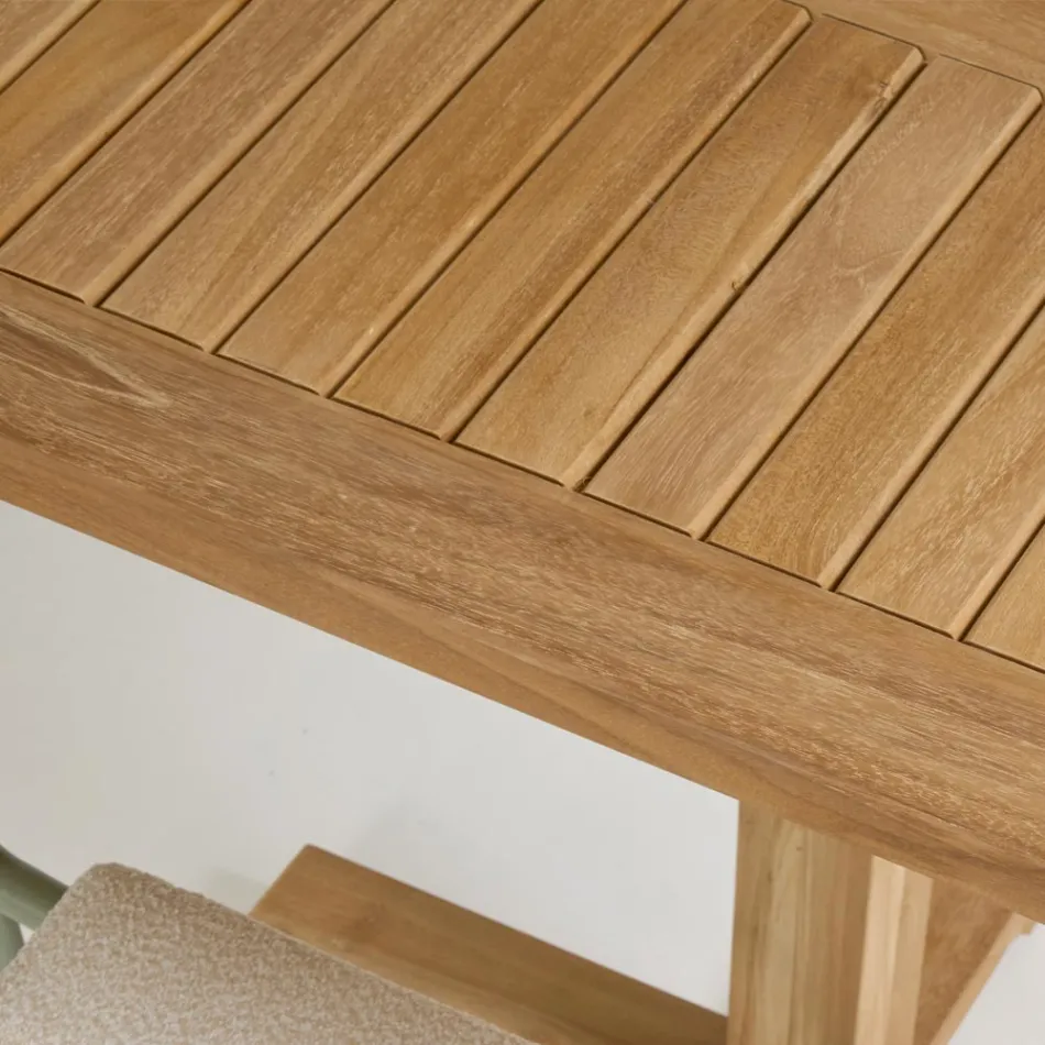 Buitentafel met centrale voet in verschillende maten - Yggdrasil Viadurini