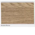 Vergulde tafel in geknoopt Masellato eiken en kristal Made in Italy - Vicente Viadurini