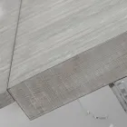 Uitschuifbare eettafel tot 255 cm in plexiglas en hout Made in Italy - Francoise Viadurini