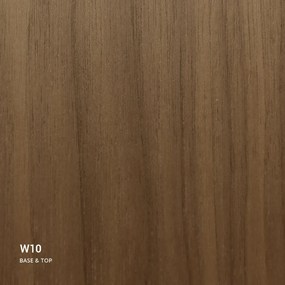 Eettafel Uitschuifbaar tot 170 cm in gefineerd hout - Nutello Viadurini