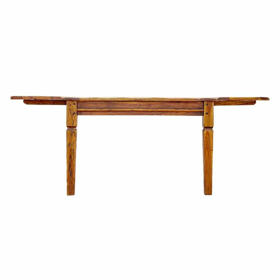 Uitschuifbare eettafel tot 290 cm in massief hout Homemotion - Carbo Viadurini