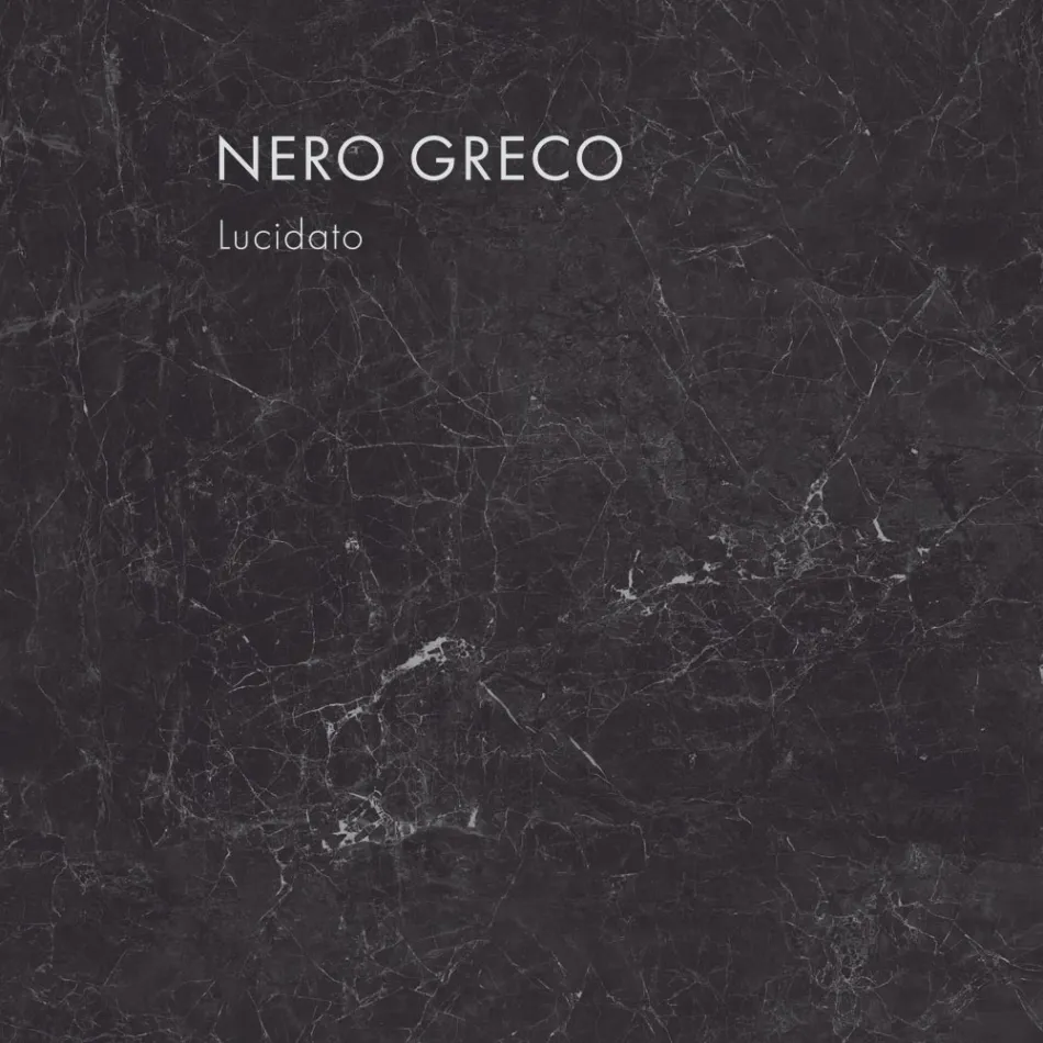 Eettafel met rond blad in porseleinen aardewerk Made in Italy - Emilio Viadurini