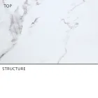 Tuineettafel in aluminium en Hpl of Gres, verschillende afwerkingen - Filomena Viadurini