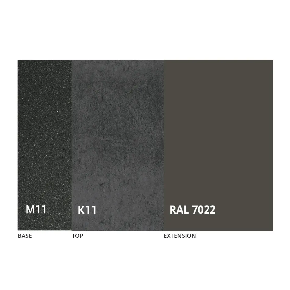 Ronde eettafel met uitschuifbaar blad tot 180 cm Made in Italy - Muschio Viadurini