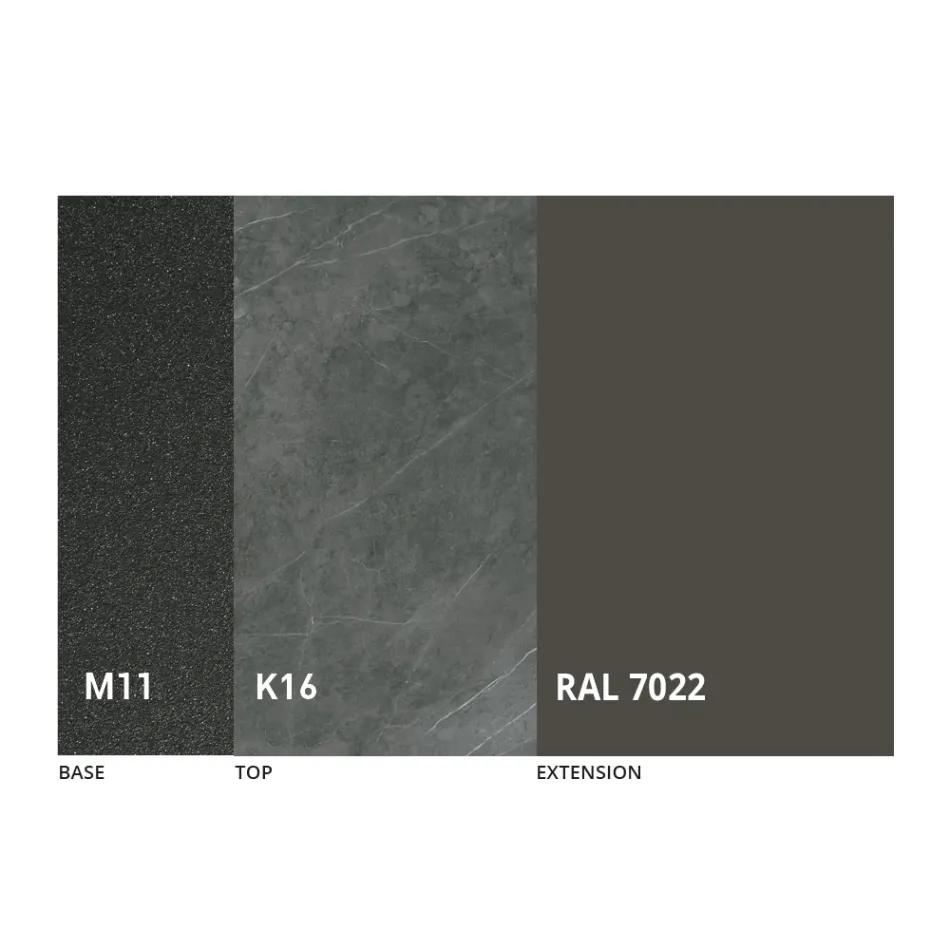 Ronde eettafel met uitschuifbaar blad tot 180 cm Made in Italy - Muschio Viadurini