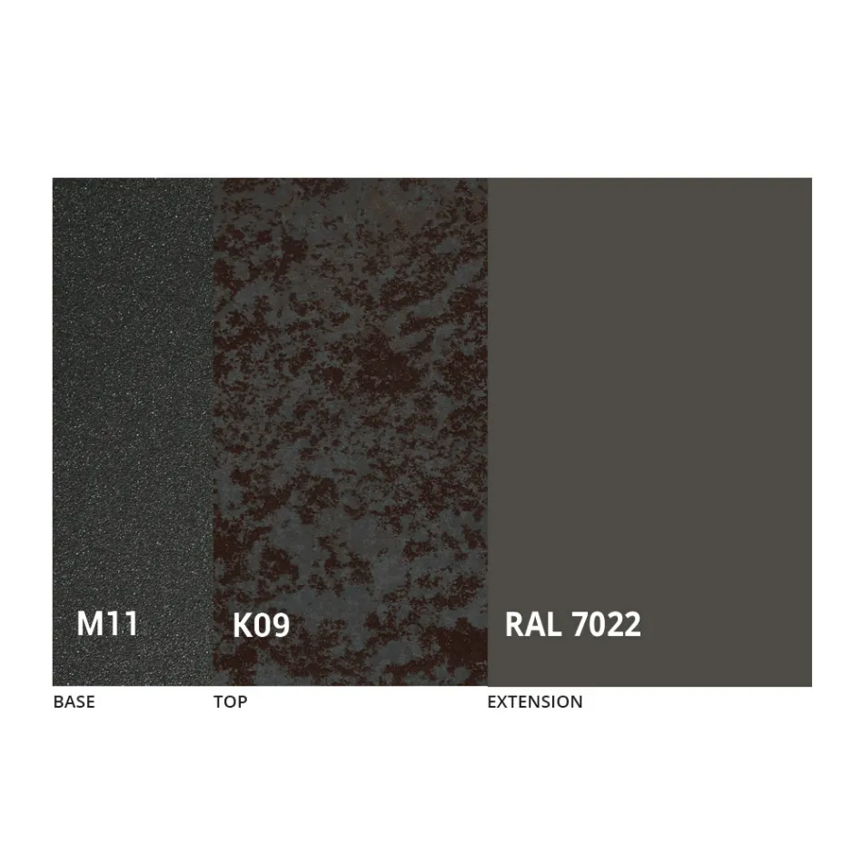 Ronde eettafel met uitschuifbaar blad tot 180 cm Gemaakt in Italië - Muschio Viadurini