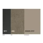 Ronde eettafel uitschuifbaar tot 270 cm in keramiek Gemaakt in Italië - Muschio Viadurini