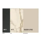 Ronde eettafel uitschuifbaar tot 270 cm in keramiek Gemaakt in Italië - Muschio Viadurini