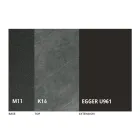 Ronde eettafel uitschuifbaar tot 270 cm in keramiek Gemaakt in Italië - Muschio Viadurini