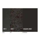 Ronde eettafel uitschuifbaar tot 270 cm in keramiek Gemaakt in Italië - Muschio Viadurini