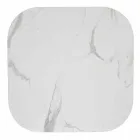 Vierkante eettafel, HPL Top - negentiende eeuw door dia Viadurini