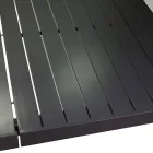Rechthoekige tafel uittrekbaar tot 240 cm voor buiten in aluminium - blad Viadurini