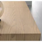 Uitschuifbare rechthoekige tafel (300 cm of 340 cm) in hout - Passoa Viadurini