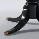 Rond klassiek design in gepolijst mahoniehouten tafel, 150cm diameter, Akim Viadurini