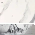 Klassiek design ronde tafel, Ø140 en HPL top - negentiende eeuw door Slide Viadurini