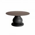 Klassiek design ronde tafel in HPL, diameter 140cm - 19e eeuw