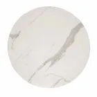 Klassiek design ronde tafel, Ø140 en HPL top - negentiende eeuw door Slide Viadurini