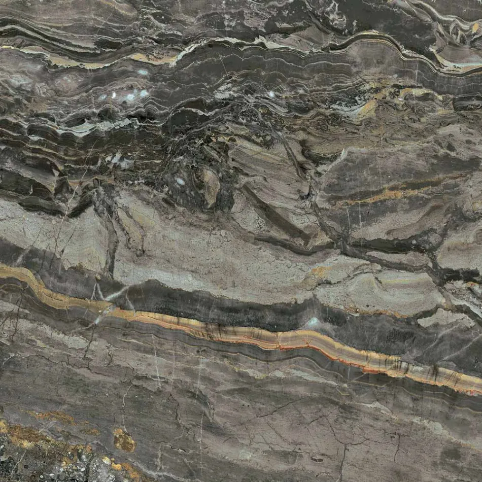 Vaste ronde tafel met keramisch blad Made in Italy - Schaar Viadurini