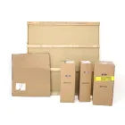 Vaste ronde tafel met keramisch blad Made in Italy - Schaar Viadurini