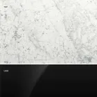 Moderne ronde tafel in Carrara-marmer en Marquinia, gemaakt in Italië – dollars Viadurini