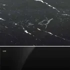 Moderne ronde tafel in Carrara-marmer en Marquinia, gemaakt in Italië – dollars Viadurini