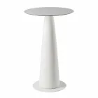 Polyethyleen ronde tafel Slide Hoplà (H110) hpl top made in Italy Viadurini