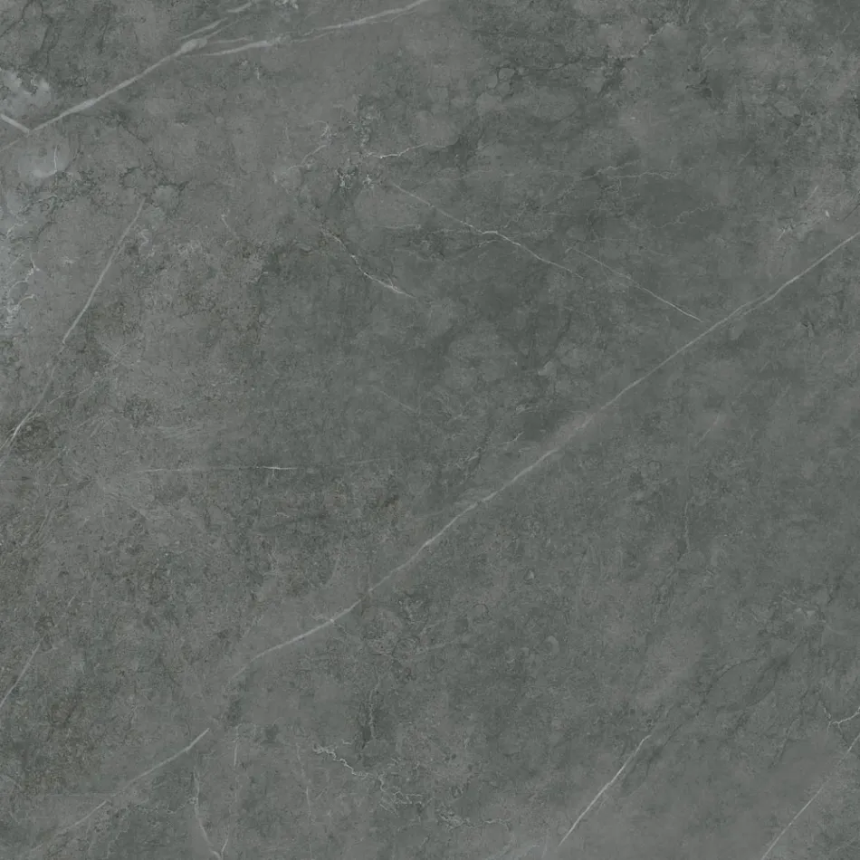 Eetkamertafelblad van mat keramiek en metalen poten - Monacco Viadurini