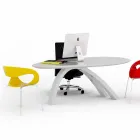 Jatz II designbureau tafel / bureau gemaakt in Italië Viadurini