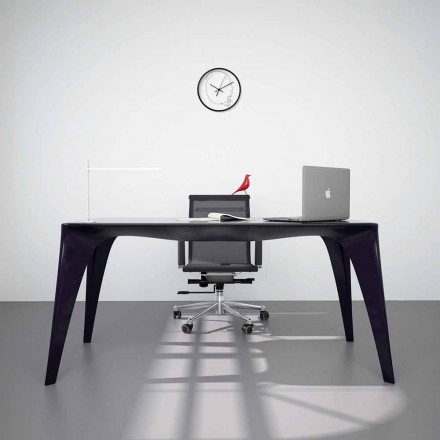 Moderne design bureau tafel geproduceerd in Italië, Pomarolo Viadurini